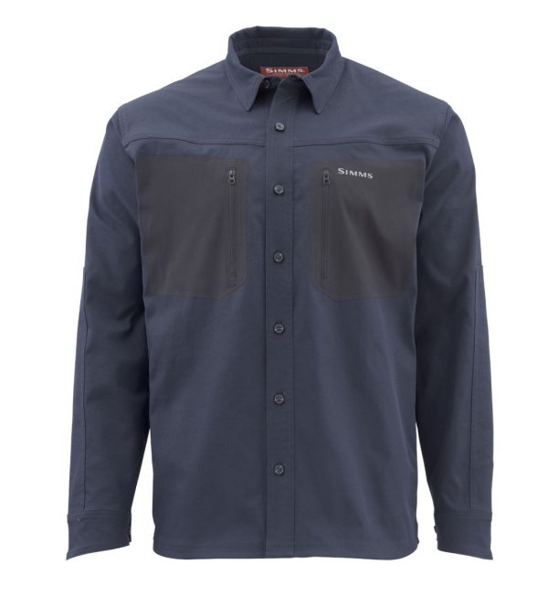 Simms Tongass Fishing Shirt Admiral Blue Simms Tongass Fishing Shirt Admiral Blue